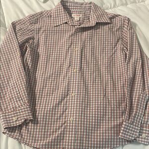 Cat & Jack Boys Size 8 Multicolor Button Down Checkered Shirt